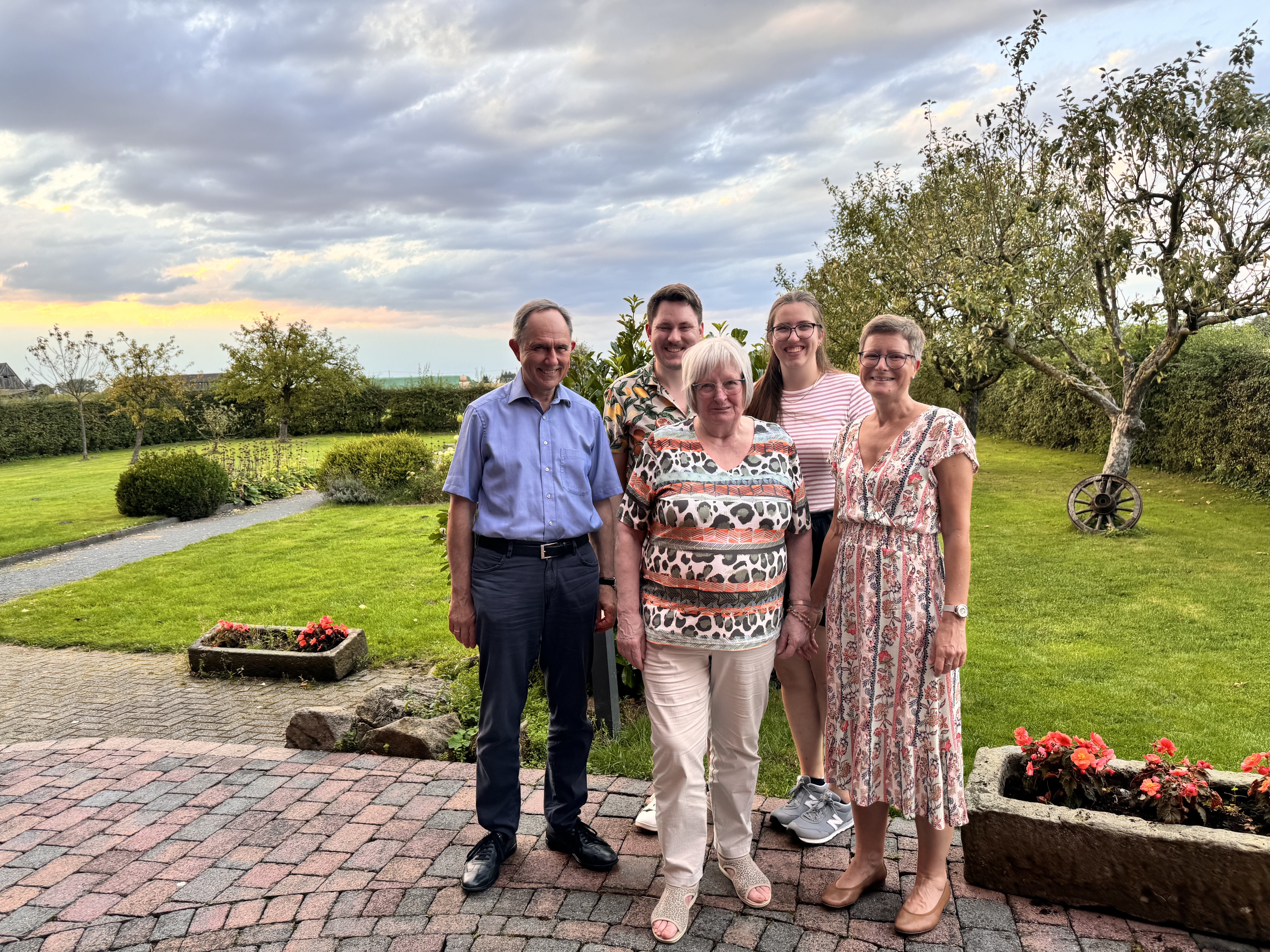 Sebastian, Natalie, Karin, Stefan und Susanne
