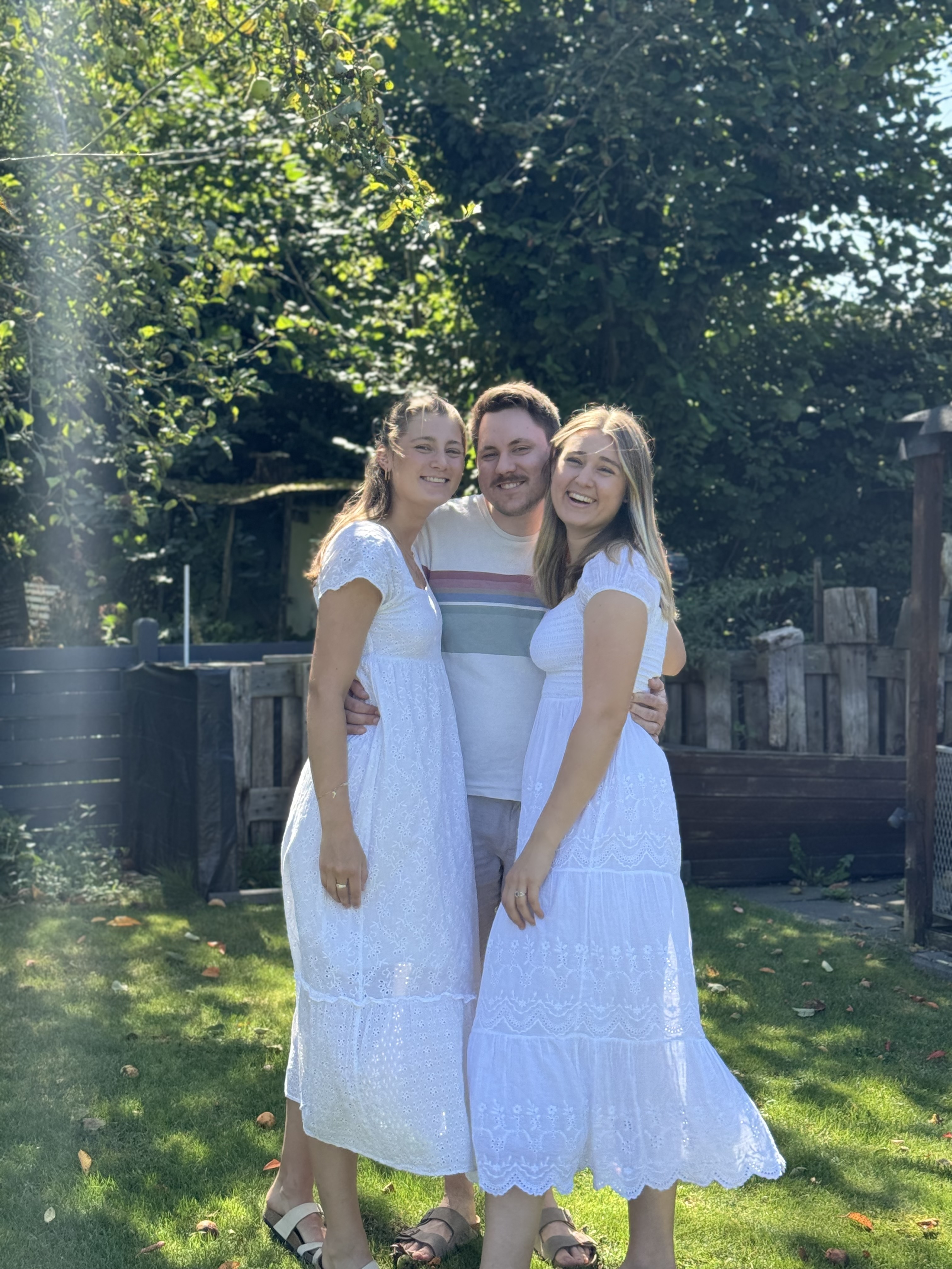 Sebastian, Cristina und Anna