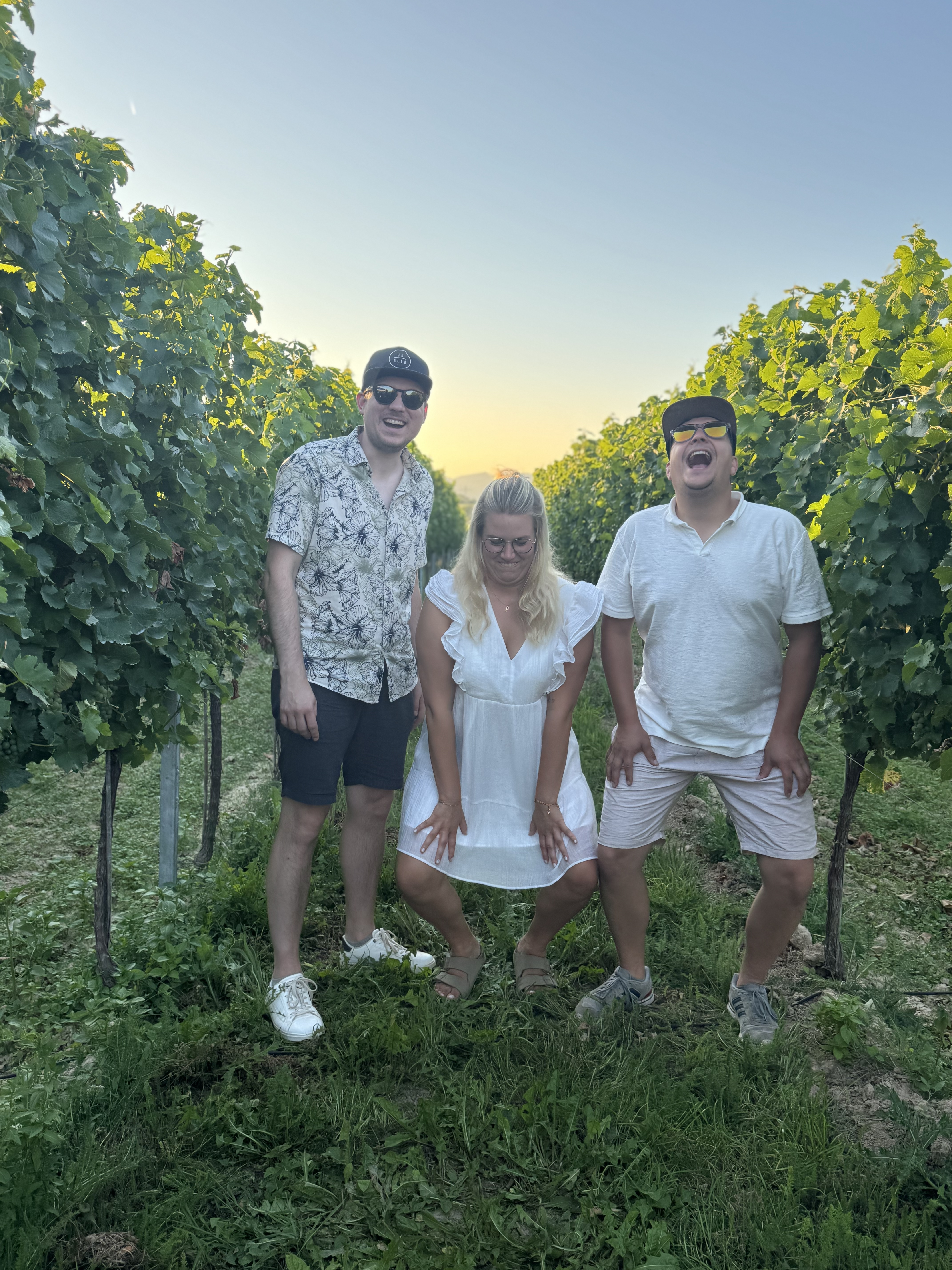 Sebastian, Alisia und Marcel